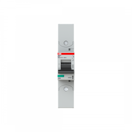 ABB S801S-K63-R Hochleis.Sicherungsautomat 63A, K, 400V AC=Icu 50 kA, 690V AC=Icu6 kA, 1P, Ringkabelschuhanschluss