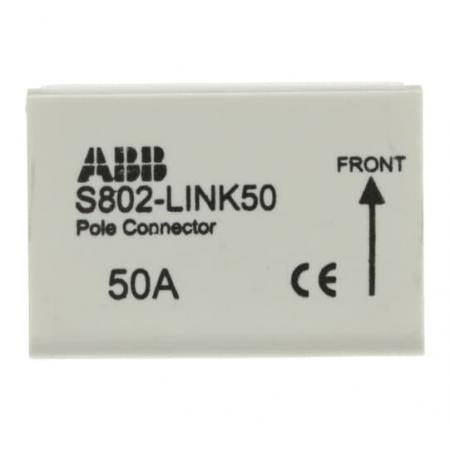 ABB S802-LINK50 Polverbinder für 2 Pole,Nennstrom 50A für S800 Hochleistungsautomat