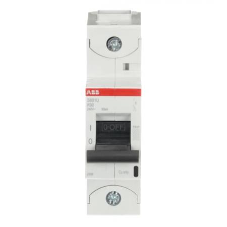 ABB S801U-K90 Hochleistungs-Sicherungsautomat, 90A, K, 240V AC=Icu 30 kA, 1P, UL 489 90A, K, 415 V AC=Icu 30kA, 1P, EN60947-2