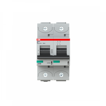 ABB S802S-B6 Hochleist.-Sicherungsautomat 6A, B, 415 V AC=Icu 50kA, 2P