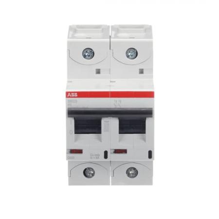 ABB S802S-K6 Hochleist.-Sicherungsautomat 6A, K, 415 V AC=Icu 50kA, 2P