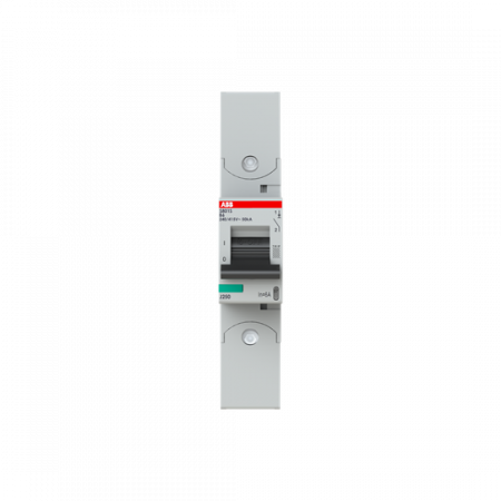 ABB S801S-B6-R Hochleis.Sicherungsautomat 6A, B, 415V AC=Icu 50 kA, 1P Ringkabelschuhanschluss