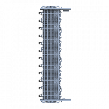 ABB ZLS905E24-3L SMISSLINE TP Starterpaket 24 PLE, bestückt mit Schienen L1, L2, L3, inklusive Sockelendstücken