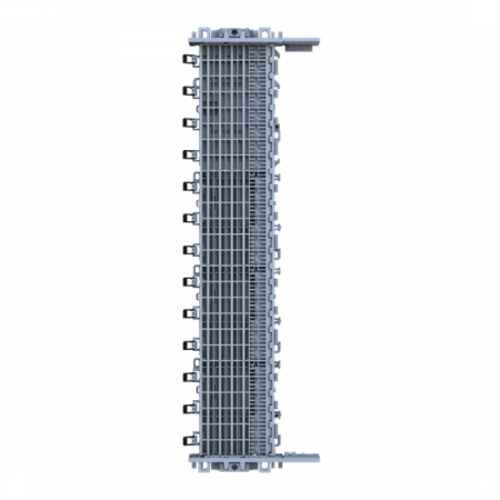 ABB ZLS905E26-3LN SMISSLINE TP Starterpaket 26 PLE, bestückt mit Schienen L1, L2, L3, N, inklusive Sockelendstücken