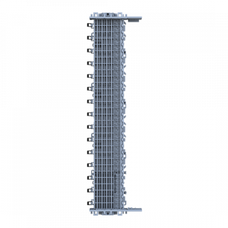 ABB ZLS905E30-3LN SMISSLINE TP Starterpaket 30 PLE, bestückt mit Schienen L1, L2, L3, N, inklusive Sockelendstücken