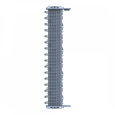 ABB ZLS905E32-3L SMISSLINE TP Starterpaket 32 PLE, bestückt mit Schienen L1, L2, L3, inklusive Sockelendstücken