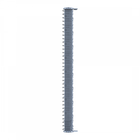 ABB ZLS905E70-3LN SMISSLINE TP Starterpaket 70 PLE, bestückt mit Schienen L1, L2, L3, N, inklusive Sockelendstücken