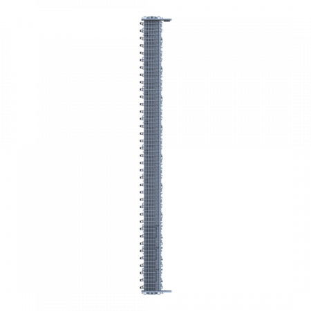 ABB ZLS905E74-3LN SMISSLINE TP Starterpaket 74 PLE, bestückt mit Schienen L1, L2, L3, N, inklusive Sockelendstücken