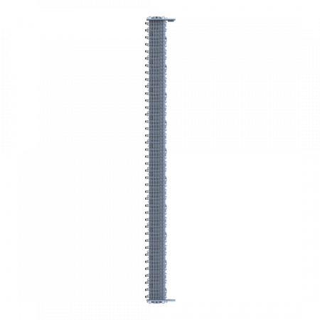 ABB ZLS905E80-3LN SMISSLINE TP Starterpaket 80 PLE, bestückt mit Schienen L1, L2, L3, N, inklusive Sockelendstücken