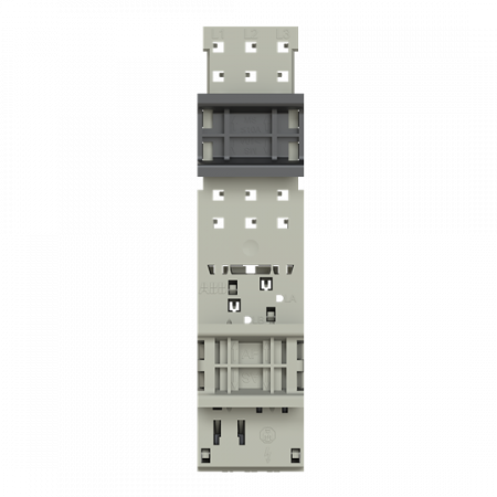 ABB ZMS137 Kombimodul leer ohne Litzen inkl. je 2 DIN Adapter MS/AF unten/oben