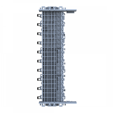 ABB ZLS905E20-3LLALB SMISSLINE TP Starterpaket 20 PLE, bestückt mit Schienen L1, L2, L3, sowie LA und LB, inkl. Sockelendstücken