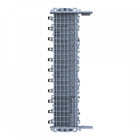 ABB ZLS905E22-3LLALB SMISSLINE TP Starterpaket 22 PLE, bestückt mit Schienen L1, L2, L3, sowie LA und LB, inkl. Sockelendstücken