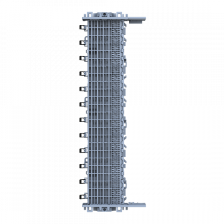 ABB ZLS905E24-3LLALB SMISSLINE TP Starterpaket 24 PLE, bestückt mit Schienen L1, L2, L3, sowie LA und LB, inkl. Sockelendstücken