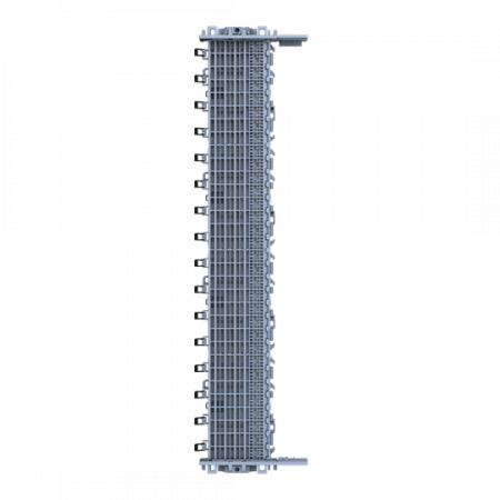 ABB ZLS905E32-3LLALB SMISSLINE TP Starterpaket 32 PLE, bestückt mit Schienen L1, L2, L3, sowie LA und LB, inkl. Sockelendstücken