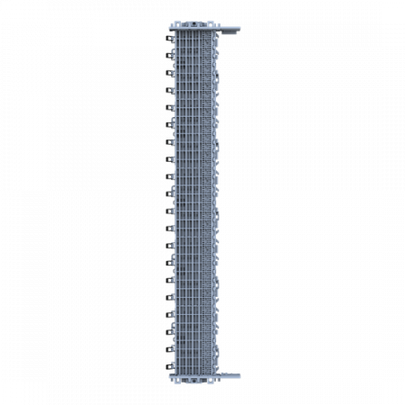 ABB ZLS905E40-3LLALB SMISSLINE TP Starterpaket 40 PLE, bestückt mit Schienen L1, L2, L3, sowie LA und LB, inkl. Sockelendstücken