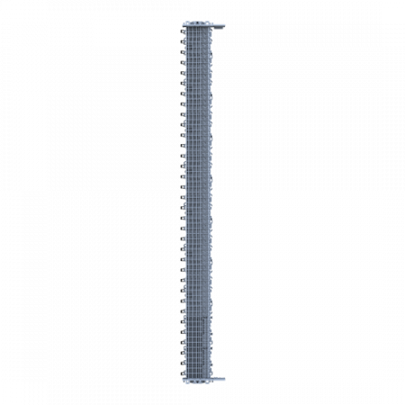 ABB ZLS905E68-3LLALB SMISSLINE TP Starterpaket 68 PLE, bestückt mit Schienen L1, L2, L3, sowie LA und LB, inkl. Sockelendstücken