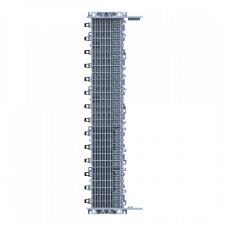 ABB ZLS905E28-3LNLALB SMISSLINE TP Starterpaket 28 PLE, bestückt mit Schienen L1, L2, L3, N, sowie LA und LB, inkl. Sockelendstücken