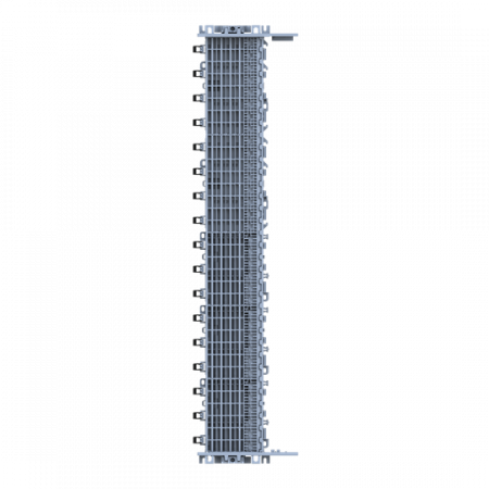 ABB ZLS905E34-3LNLALB SMISSLINE TP Starterpaket 34 PLE, bestückt mit Schienen L1, L2, L3, N, sowie LA und LB, inkl. Sockelendstücken