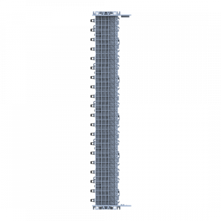 ABB ZLS905E40-3LNLALB SMISSLINE TP Starterpaket 40 PLE, bestückt mit Schienen L1, L2, L3, N, sowie LA und LB, inkl. Sockelendstücken