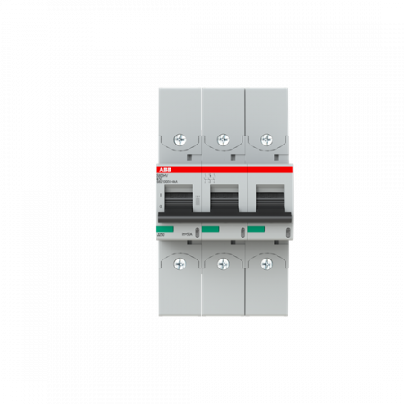 ABB S803HV-K50 Hochleistungs-Sicherungsautomat bis max. 1000 V AC, 3P, Icu = 4kA, In = 50A