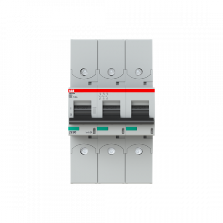 ABB S803HV-K0.5 Hochleistungs-Sicherungsautomat 0.5A, K, 1000 V AC=Icu 1.5kA, 3P