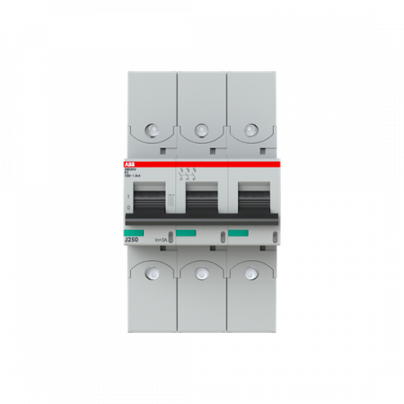 ABB S803HV-K3 Hochleistungs-Sicherungsautomat 3A, K, 1000 V AC=Icu 1.5kA, 3P