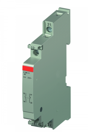 ABB E299-11-60 Hilfskontaktmodul 60 Hz, 1 Schließer + 1 Öffner