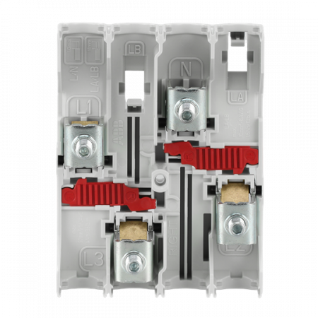 ABB ZLS924-3LN-R Einspeiseblock SMISSLINE Standardeinspeiseblock mit Innensechskant Bauhöhe 43 mm, 3L+N, rechts
