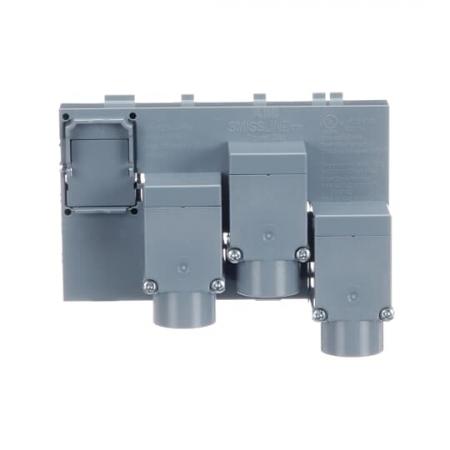 ABB ZLSP934-3L-1 Einspeiseblock 250 A L1, L2, L3, links SMISSLINE TP PowerBar Bolt-On, ersetzt Abdeckung 8er Modul