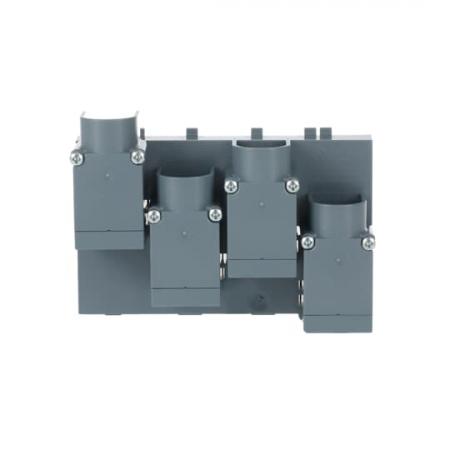 ABB ZLSP934-3LN Einspeiseblock 250 A L1, L2, L3, N, links SMISSLINE TP PowerBar Bolt-On, ersetzt Abdeckung 8er Modul