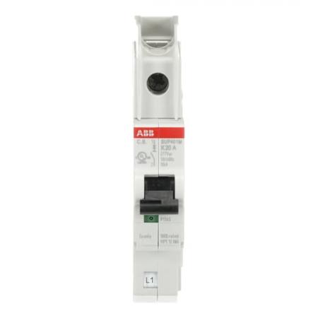 ABB SUP401M-K20 Sicherungsautomat K-Char., SMISSLINE steckbar Typ K, 20 A, 10 kA, 1P, UL489
