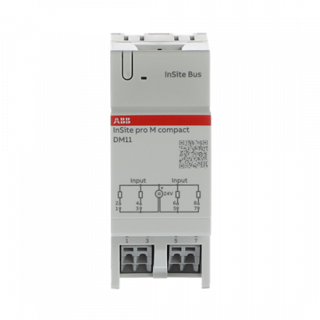 ABB DM11 Digitales Input-Modul 4 digitale Eingänge, 22-26VDC für InSite Energiemonitoring