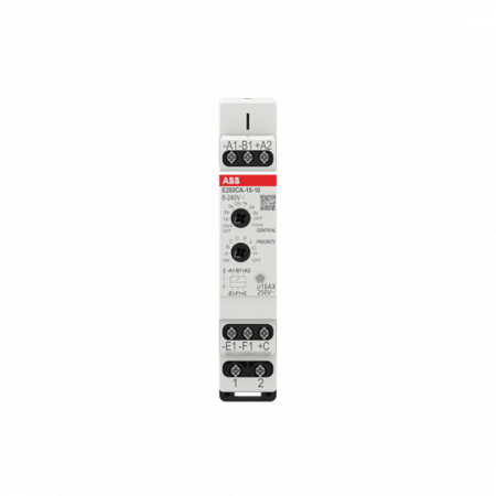 ABB E260CA-16-10 Elektronischer Stromstoßschalter 16 A, 1 Schließer, Zentral EIN/AUS, einstellbar