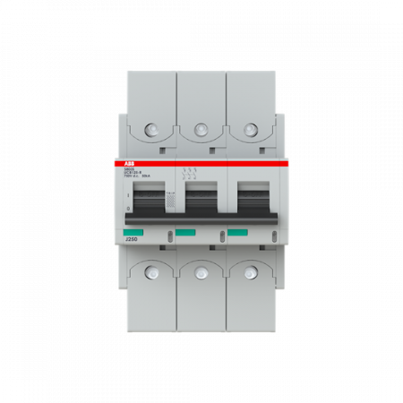 ABB S803S-UCB125-R Hochleistungs-Sicherungsautomat 125 A, B, 750V DC=Icu 50 kA, 3P, Ringkabelschuhanschluss