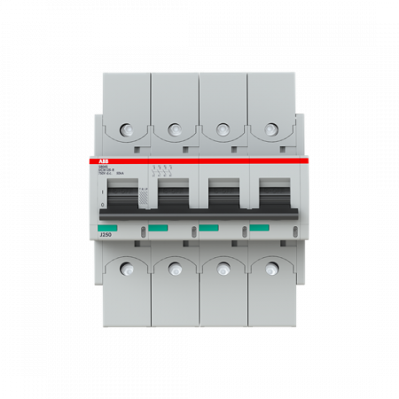 ABB S804S-UCB125-R Hochleistungs-Sicherungsautomat 125 A, B, 750V DC=Icu 50 kA, 4P, Ringkabelschuhanschluss