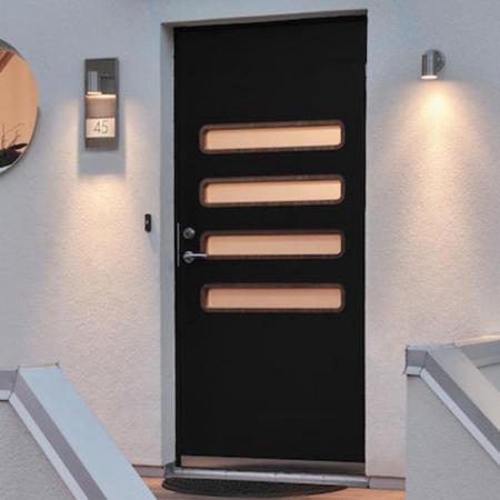 Konstsmide 7655-000 Modena Hausnummern- und Wandleuchte aus Edelstahl