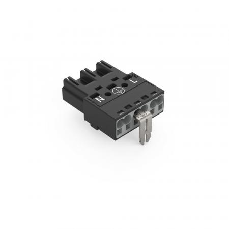 WAGO 770-213/002-000 Stecker mit PE-Direktkontakt WINSTA MIDI