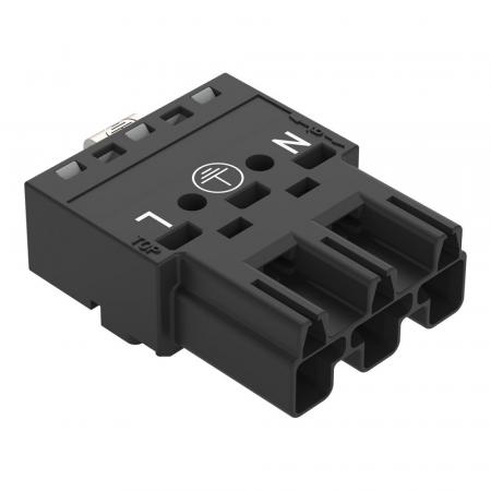 WAGO 770-213/002-000 Stecker mit PE-Direktkontakt WINSTA MIDI