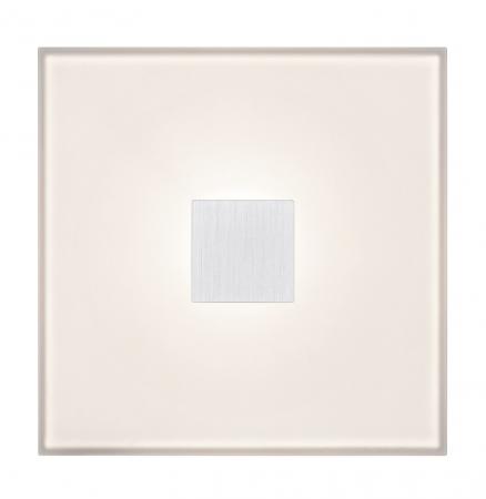 Paulmann 78400 LumiTiles LED Fliesen Square Einzelfliese 100x10mm 0,8W dimmbar warmweiß Weiß Kunststoff/Aluminium