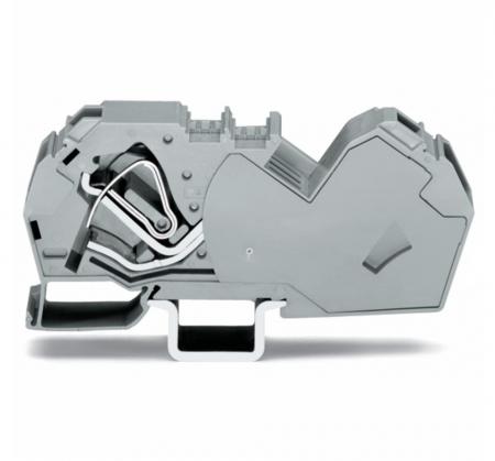 WAGO 785-601 2-Leiter-Durchgangsklemme 35 mm² grau