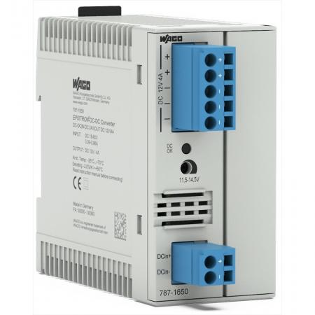 WAGO 787-1650 DC/DC-Wandler 24 V DC auf 12 V DC 4 A galvanisch getrennt