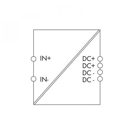 WAGO 787-1650 DC/DC-Wandler 24 V DC auf 12 V DC 4 A galvanisch getrennt