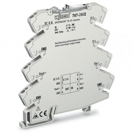 WAGO 787-2802 DC-DC-Wandler 24 V DC auf 10 V DC 0,5 A