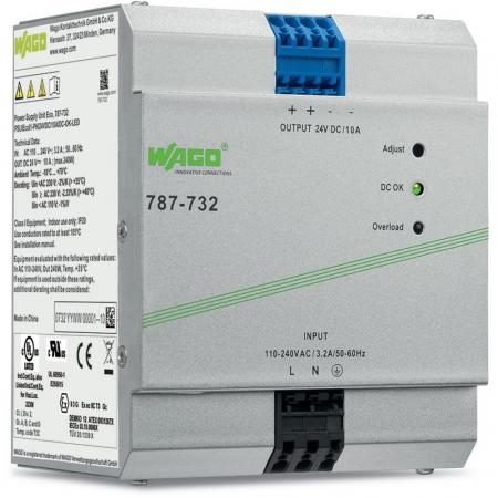 WAGO 787-732 Stromversorgung Eco 24V DC 10A