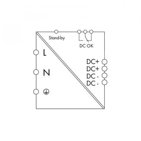 WAGO 787-833 Netzgerät Pro 48 V DC 5 A 240 W mit PowerBoost und TopBoost