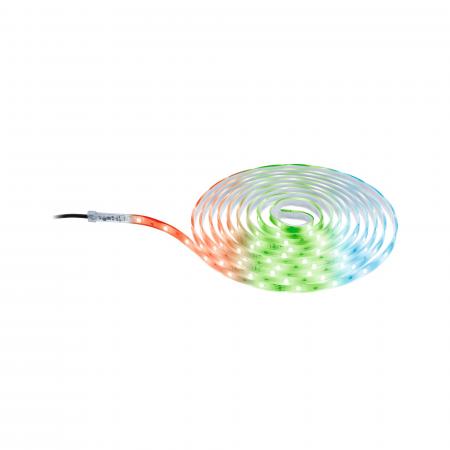 Paulmann 78892 SimpLED LED Strip Outdoor Komplettset 5m Spritzwasser geschützt 13W Regenbogen