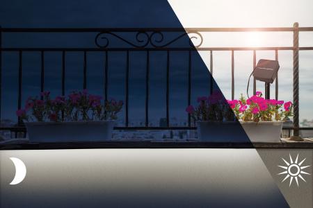 Paulmann 78896 3 Meter Solar LED-Streifen warmweiß Dämmerungssensor Akku IP44