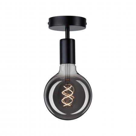 Paulmann 79760 Neordic Malja Deckenleuchte max1x20W E27 Schwarz 230V Metall