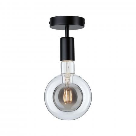 Paulmann 79760 Neordic Malja Deckenleuchte max1x20W E27 Schwarz 230V Metall