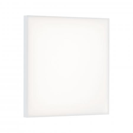 Ultraflaches Rahmenloses LED Panel dimmbar 295x 295mm in Weiß matt 230V Metall Paulmann 79821